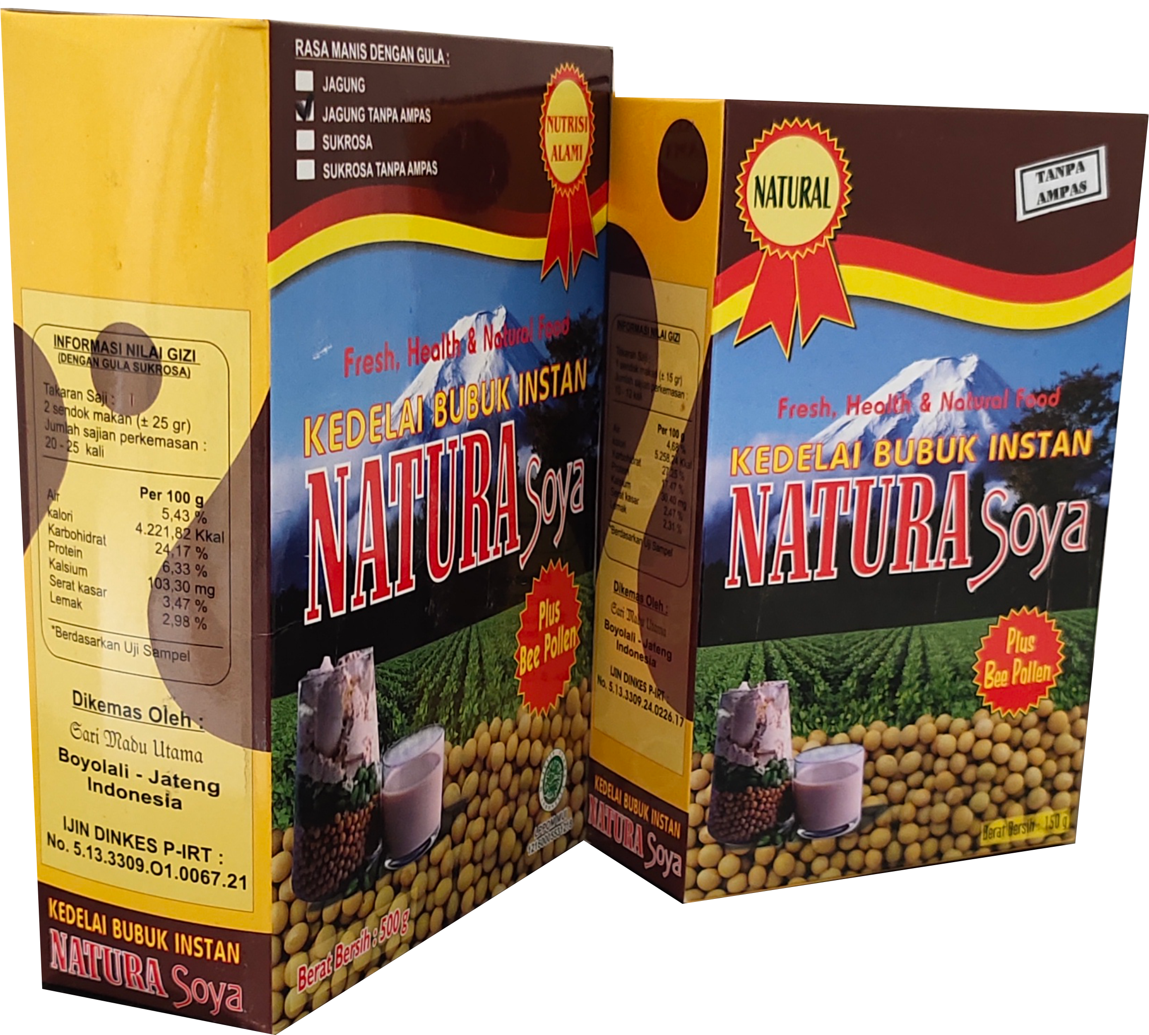 Susu Kedelai Natura Soya